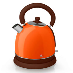 Swan Retro Dome Kettle - Orange